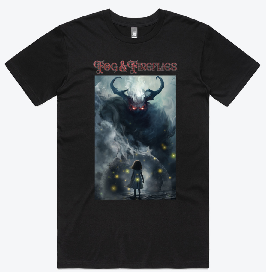 Purchase a Fog & Fireflies - Fog Phantom T-shirt.